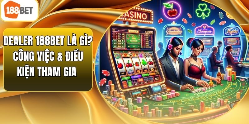 Dealer 188bet Là Gì? Công Việc & Điều Kiện Tham Gia