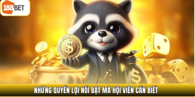 Những quyền lợi nổi bật mà hội viên cần biết 