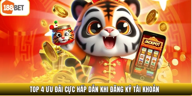 Top 4 ưu đãi cực hấp dẫn khi đăng ký tài khoản 