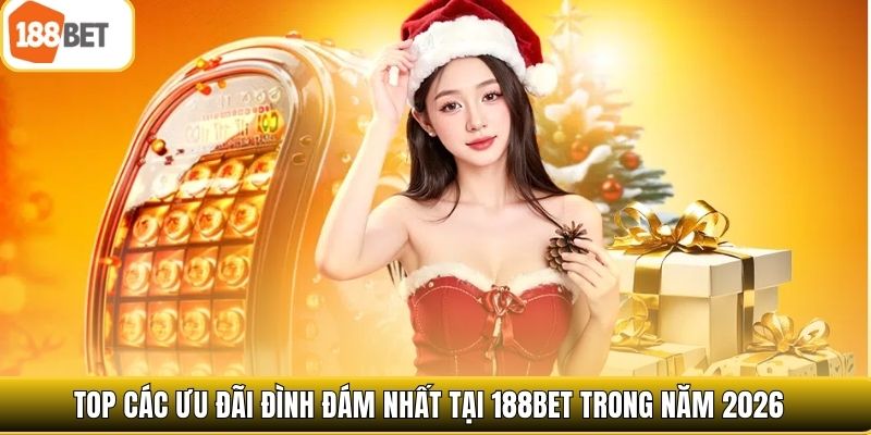 Top các ưu đãi đình đám nhất tại 188bet trong năm 2026